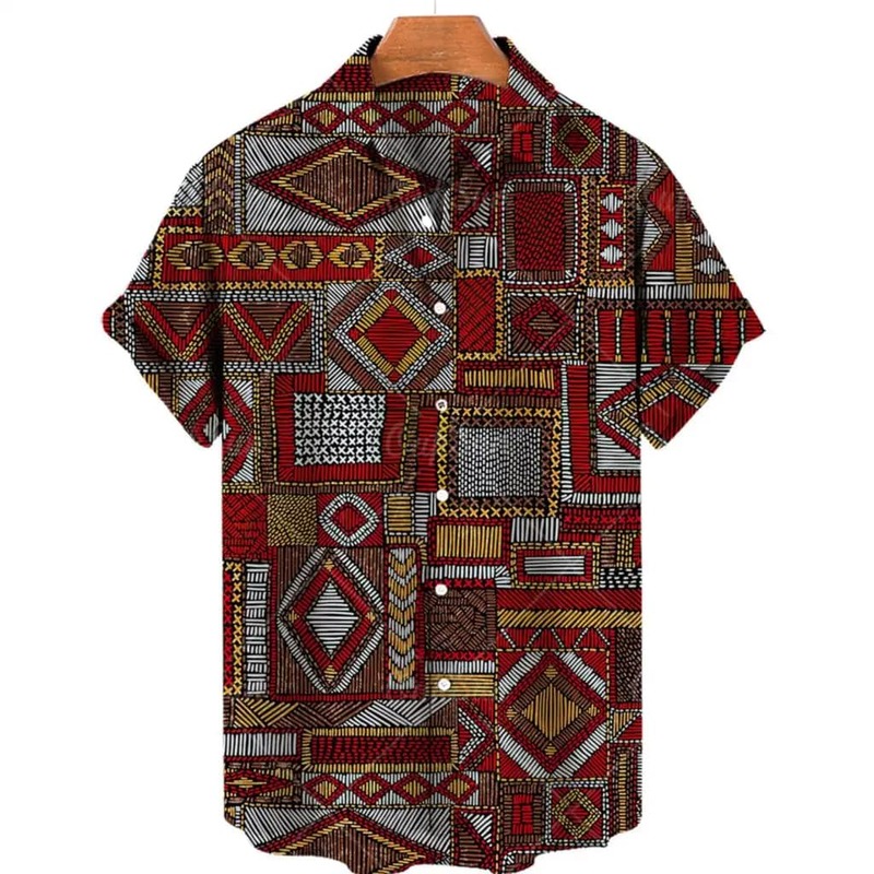 Camisa hawaiana de verano para hombre y mujer, blusa de gran tamaño a la moda, camisa de solapa de vacaciones, Camisas de playa Unisex