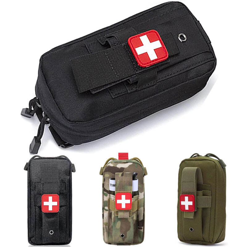 Verbeterde 1000d Tourniquet Houder Mini Trauma Kit, Draagbare Tactische EHBO-Tas, Ifak Medische Tas Met Molle-Systeem