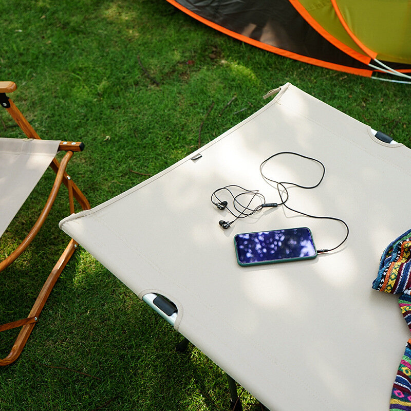 Outdoor-Camping bett erhöht tragbare Picknick-Camping Wandern High-Low-Dual-Use-Kinder bett selbst fahrende Tour Single-Lunch-Break-Bett
