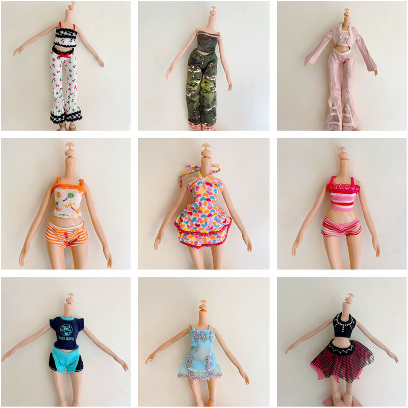 Подходящая Одежда для куклы 30 см, модная крутая кукла, Женский Школьный костюм, 1 непрерывное обновление