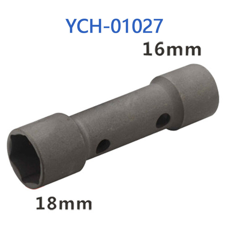 YCH-01027 Double End Spark Plug Socket For GY6 125cc 150cc Chinese Scooter Moped 152QMI 157QMJ Engine