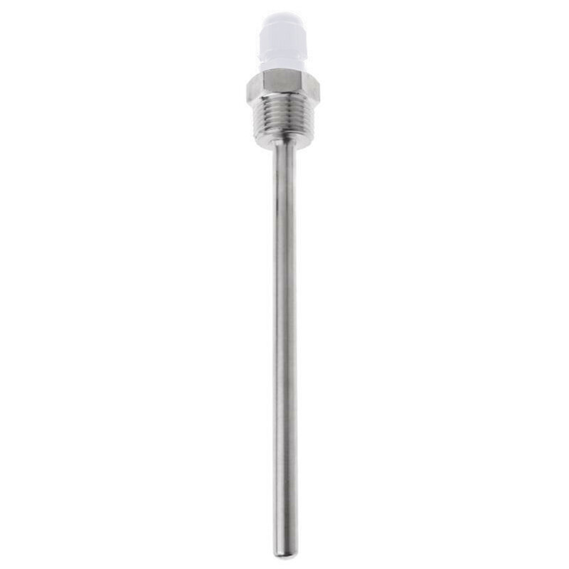 30-200mm Thermowell Immersion Sleeve Pocket Stainless Steel 304 1/2 BSP G Thread For Temperature Sensor No Bubbles No Pinhole