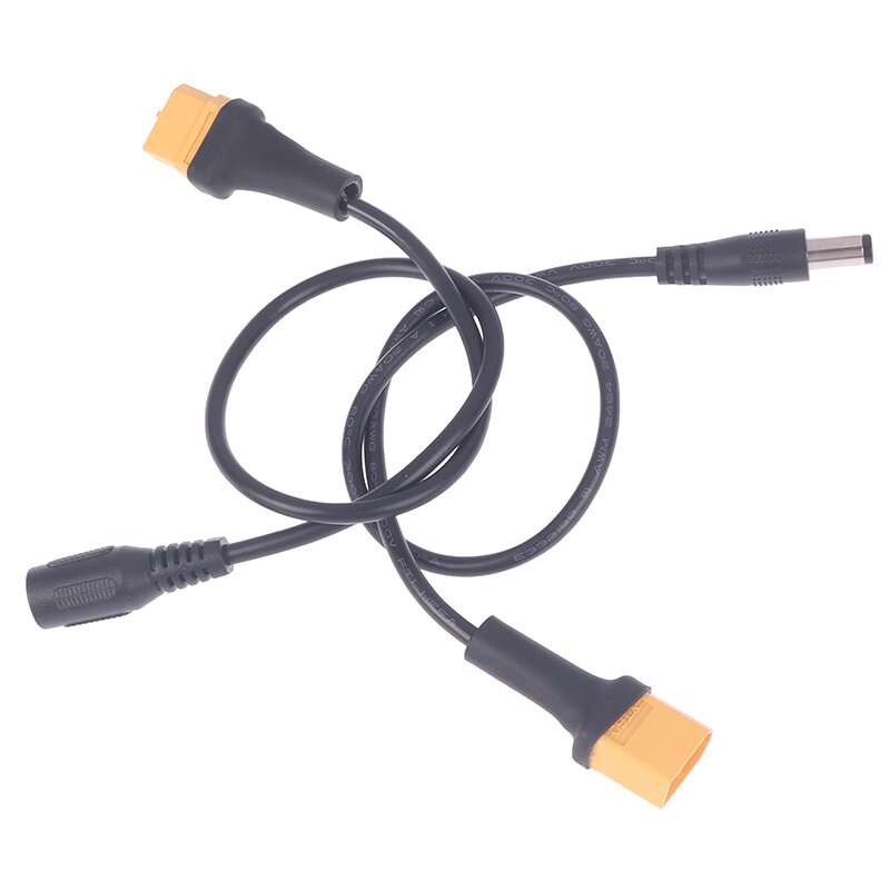 Innovative And Practical XT60 Female Plug To DC 5.5*2.1mm Connector Adapter Cable Silicone Wire For RC Battery Charger New