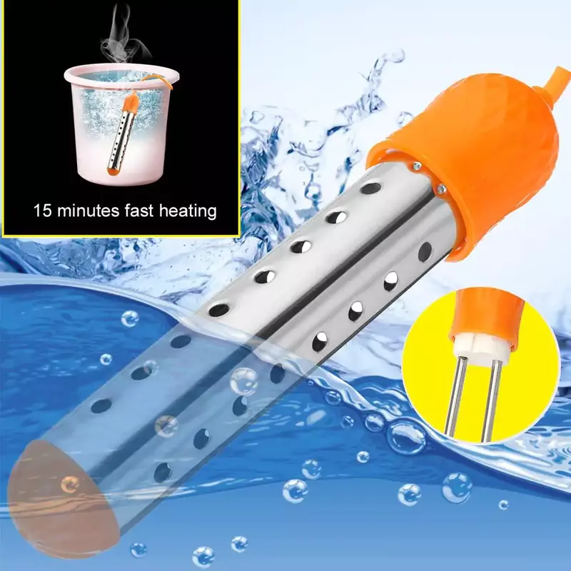 3000w schwimmende elektrische Heizung Kessel Wasser heizelement automatische Abschaltung Tauch federung Bad Schwimmbad 220V