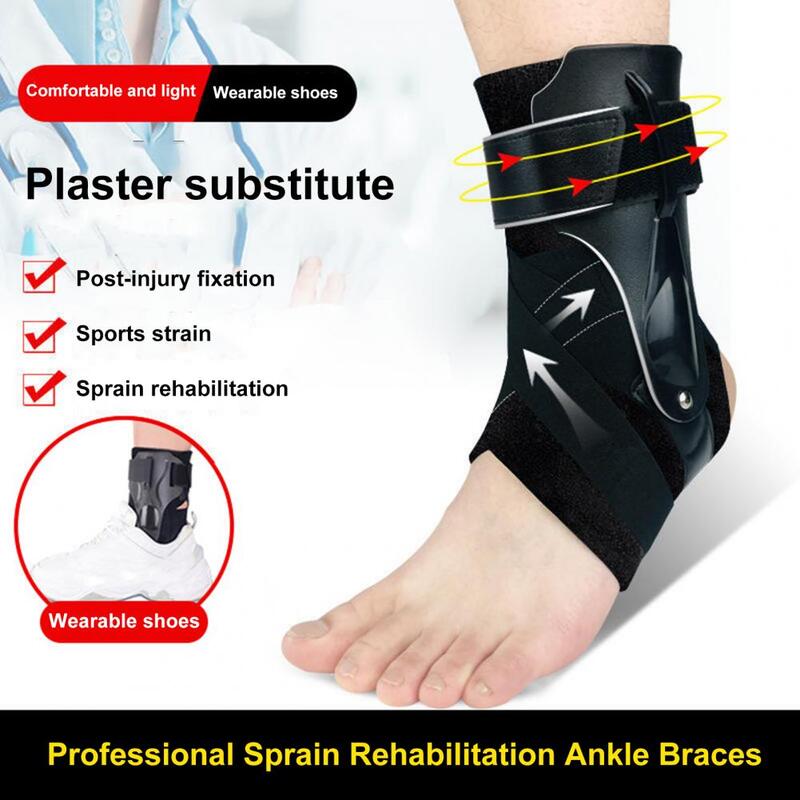 通気性のある足首サポートブレース,ファスナーテープ付き,痛みを和らげる,安全なフィット感,オープンヒール,スポーツ,快適