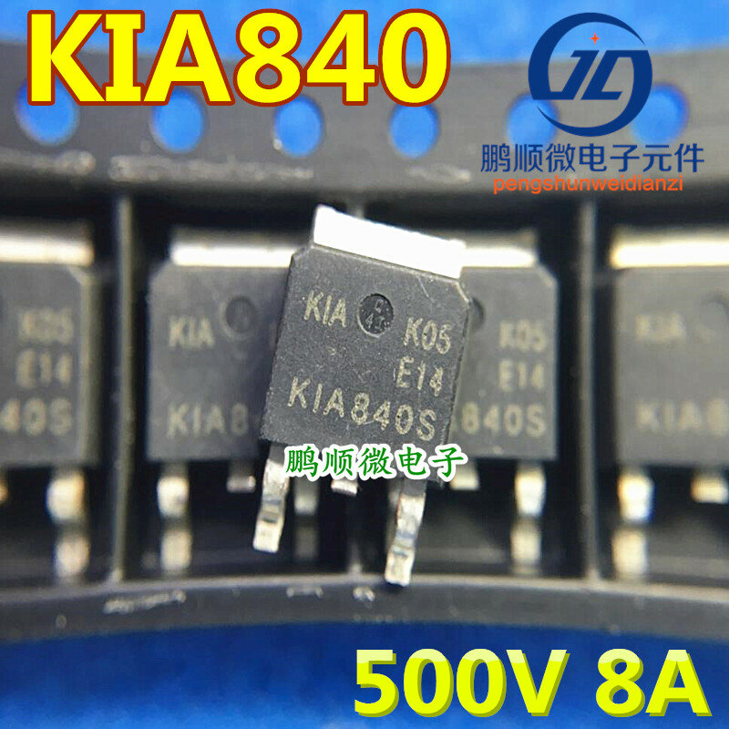 KIA840S KIA840SD 8A 500V a 252 efecto de campo MOSFET IRF840, 30 piezas, original, nuevo