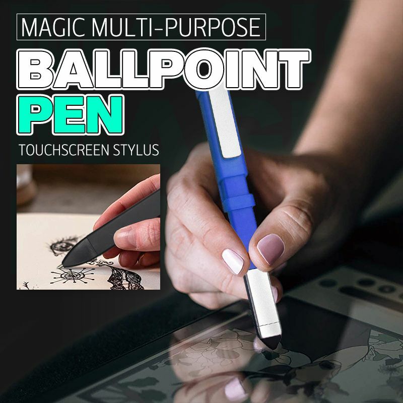 Pen-shaped Phone Holder with Screwdriver Sets Pen touch screen phone dial pin quadruple ballpoint pen Dropshipping