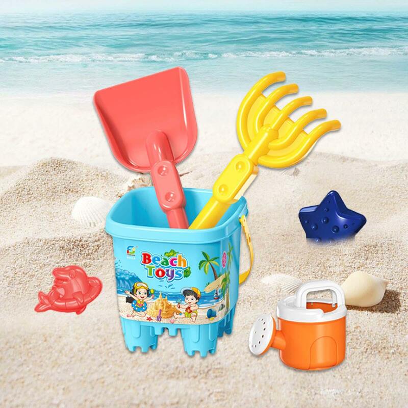 ชุดของเล่นทรายของเล่นชายหาดแบบพับได้ของเล่นสำหรับของขวัญปาร์ตี้เวลาอาบน้ำ