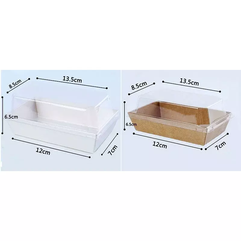Forma descartável caixa sanduíche para embalagem, produto personalizado, venda quente