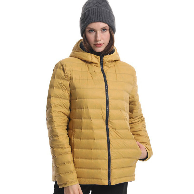 남성용 겨울 따뜻한 스키 재킷, 캠핑 하이킹 야외 따뜻한 슬림 핏 다운 코트 재킷, 바람막이 코트