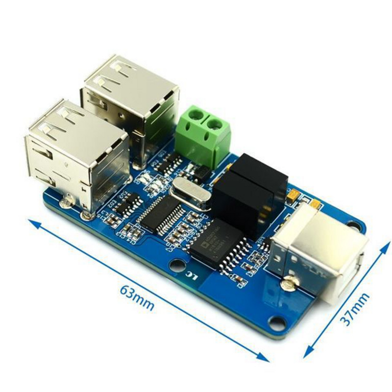 ADUM4160 USB 오디오 신호 아이솔레이터, 디지털 신호 오디오 전원 아이솔레이터, 1500V, 1.5 Mbps, 12 Mbps, 4XUSB