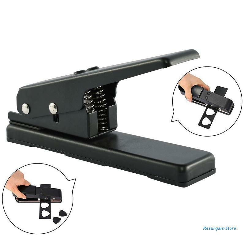 Heavy Duty Diy Maker Gat Punch Card Cutter Machine Plectrums Cutter Tool Kit Drop Verzending