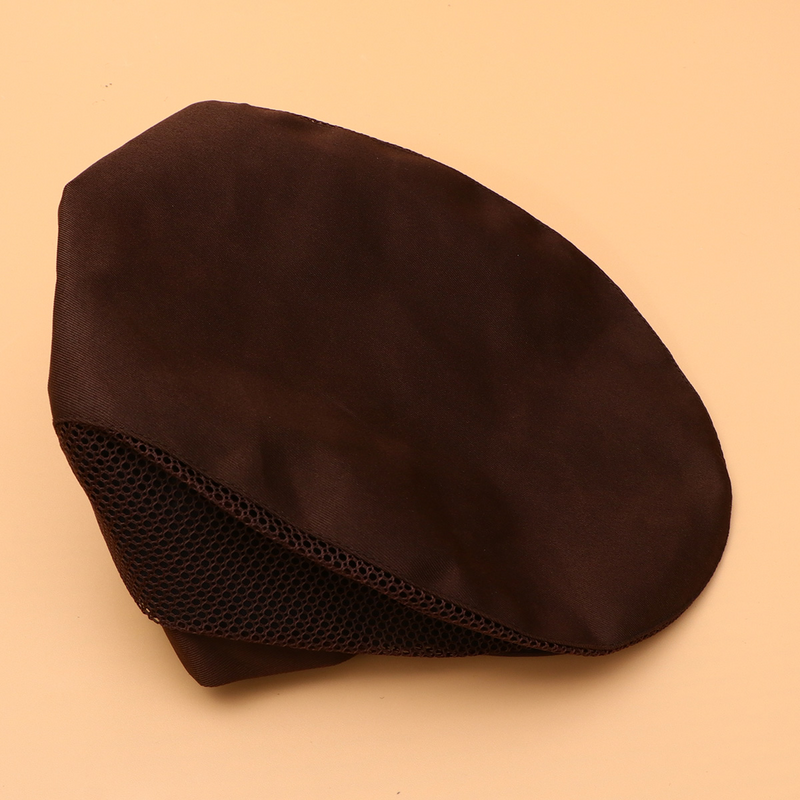2 szt. Kapelusze kuchenne czepek do gotowania siatki do włosów kapelusz beretowy dla kelnera w restauracji