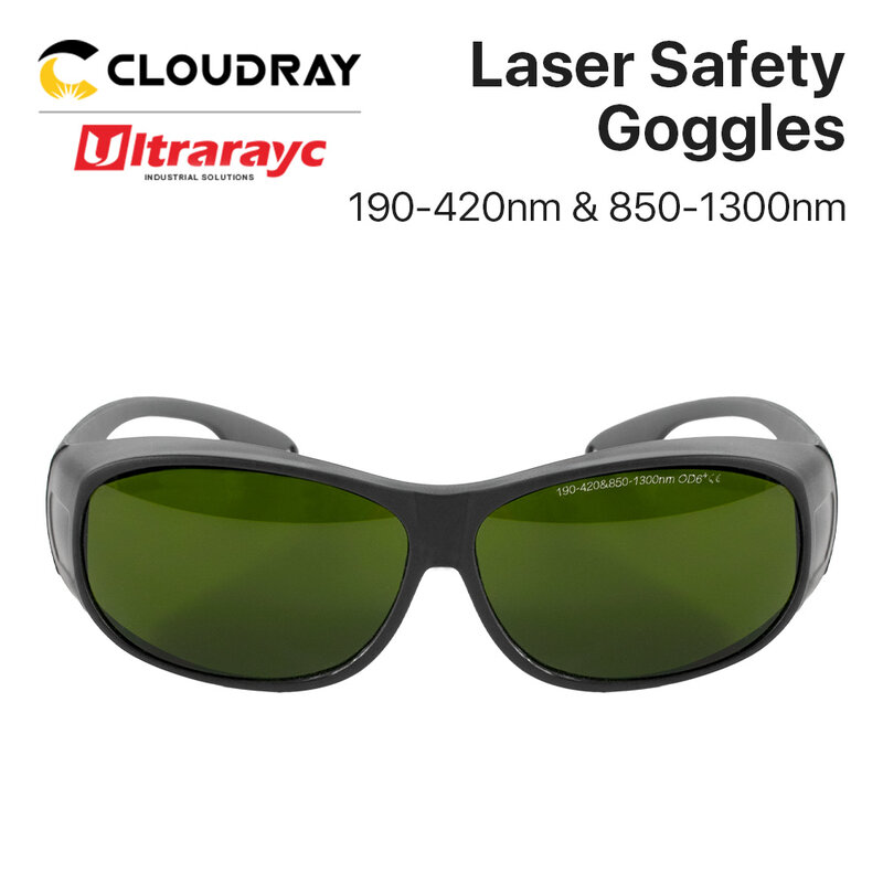 نظارات أمان ليزر Ultrarayc ، نظارات واقية ، نظارات حماية الدرع ، ألياف YAG DPSS ، نمط C ، 850nm-1300nm ، 1064 نانومتر