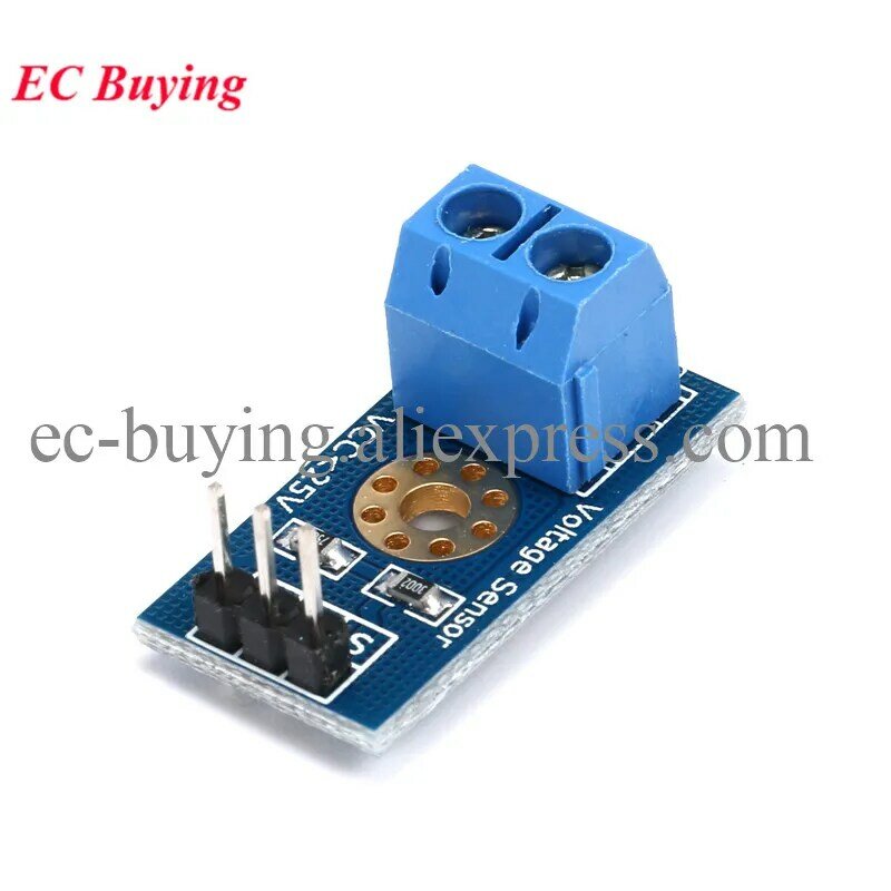 10pcs/1pc Smart Electronics DC 0-25V Standard Voltage Sensor Module Test Electronic Bricks Smart Robot for arduino Diy Kit