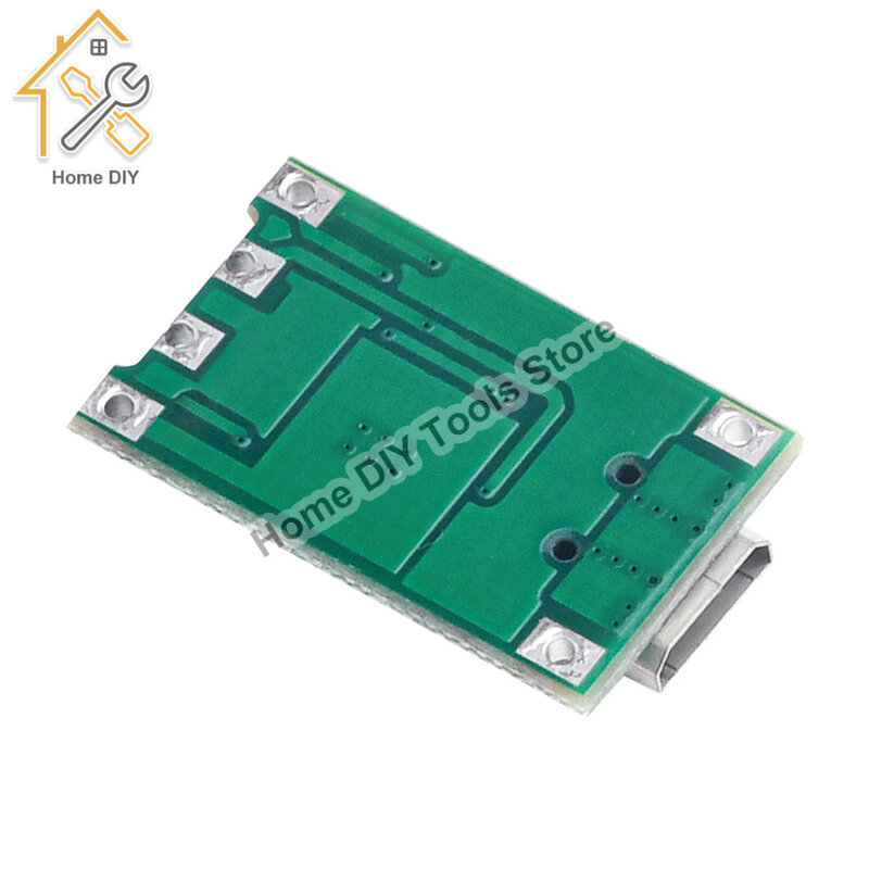Modul pengisian daya baterai Lithium 4.2 USB mikro, modul Charger papan pengisi daya baterai Lithium 3.7V 3.6V 18650 V dengan fungsi perlindungan