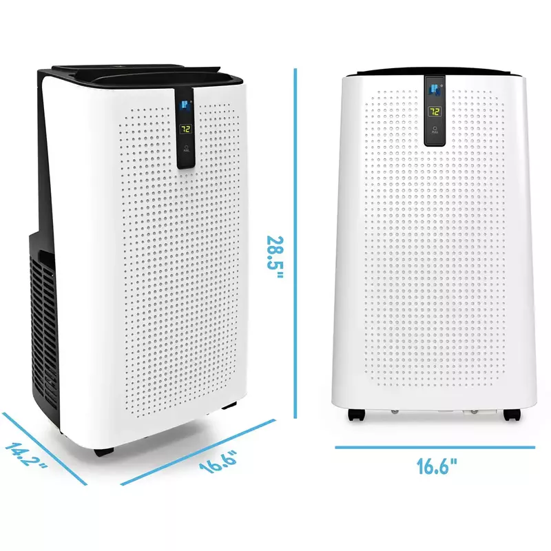 3-in-1 12,000 BTU Portable Air Conditioner with Dehumidifer, Fan | Remote Control | For Rooms up to 450 Sq.Ft | LED Display