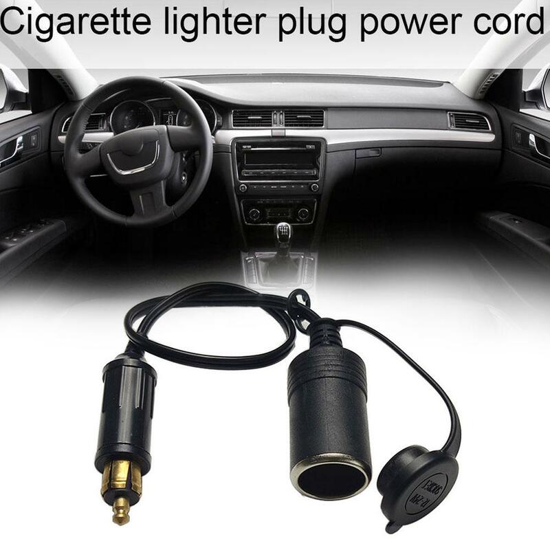 12v 24v Eu Plug Forbmw Plug To Cigarette Female Charger Wire Socket Car Lighter Outlet Motorcycle To Convert Cigare G4a3