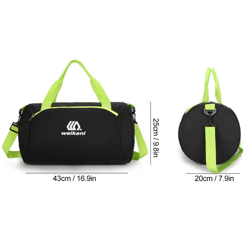Sports Gym Bag for Women and Men Travel Training Duffel Bag with Wet Compartments Large Capacity Colorful Handbags Fitness Bag