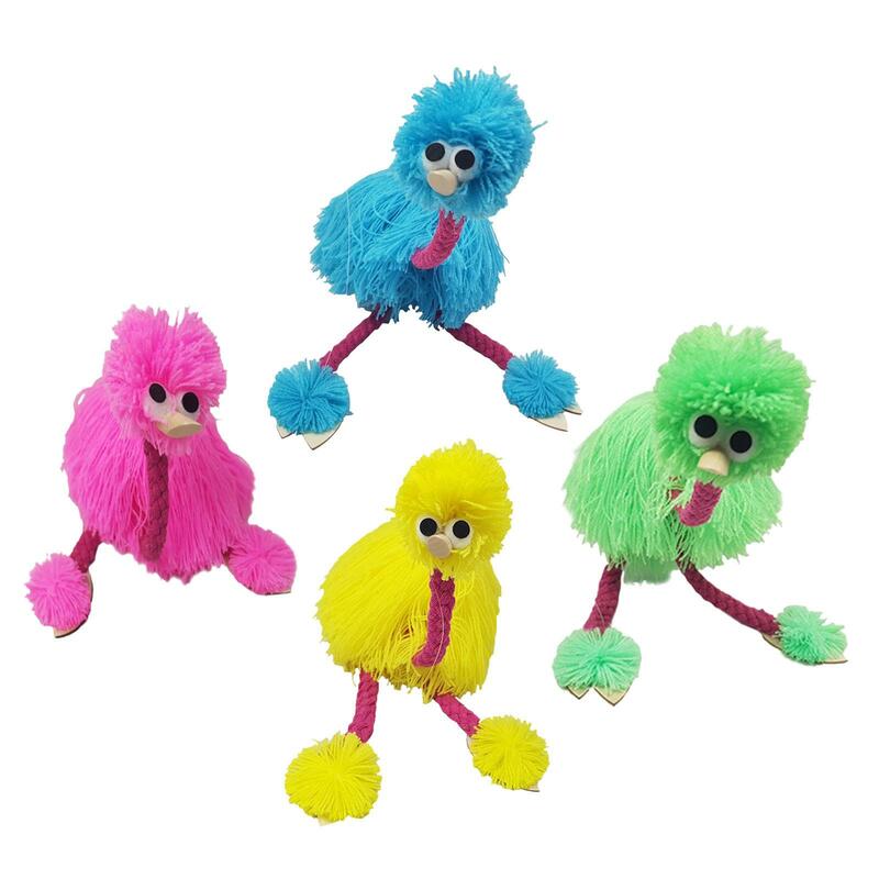 Marionetka zabawka sznurek kukiełka piękny ptak zabawka w kształcie zwierzątka na przyjęcie świąteczne zabawka rocznice dzieci bawią się w teatrze zabawka