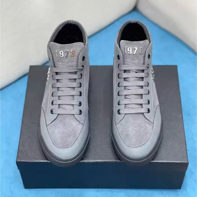Men's Skull Print Shoes High Shoes Breathable Casual Classic Luxury Brand Men's Fashion High Quality 1978