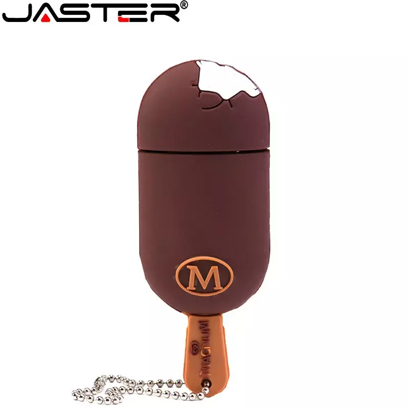 Jaster oreo-ビスケットフラッシュドライブ2.0usb,4gb,8gb,16gb,32gb,64gb,アイスクリーム用,チョコレート色,クリエイティブなギフトアイデア