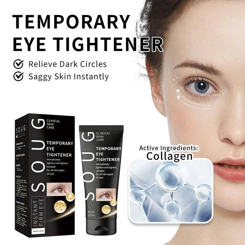 Tensor de ojos instantáneo, crema hidratante antienvejecimiento para el cuidado de la piel, elimina las líneas finas y las ojeras, 30ml