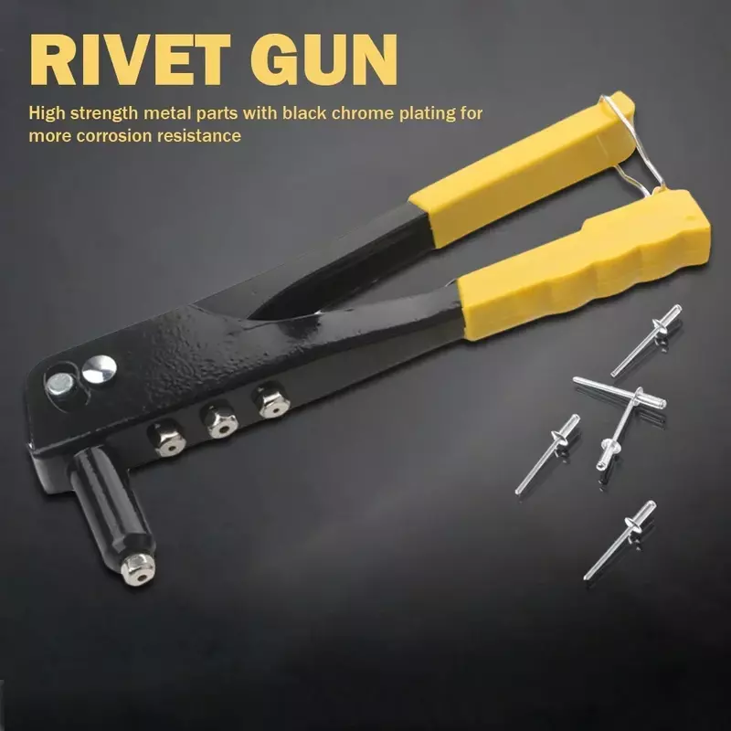 Anti-Rust Metal Manual Rivet para Gun Gun, profissional, evitar removível, automotivo, ferramenta de DIY, corrosão