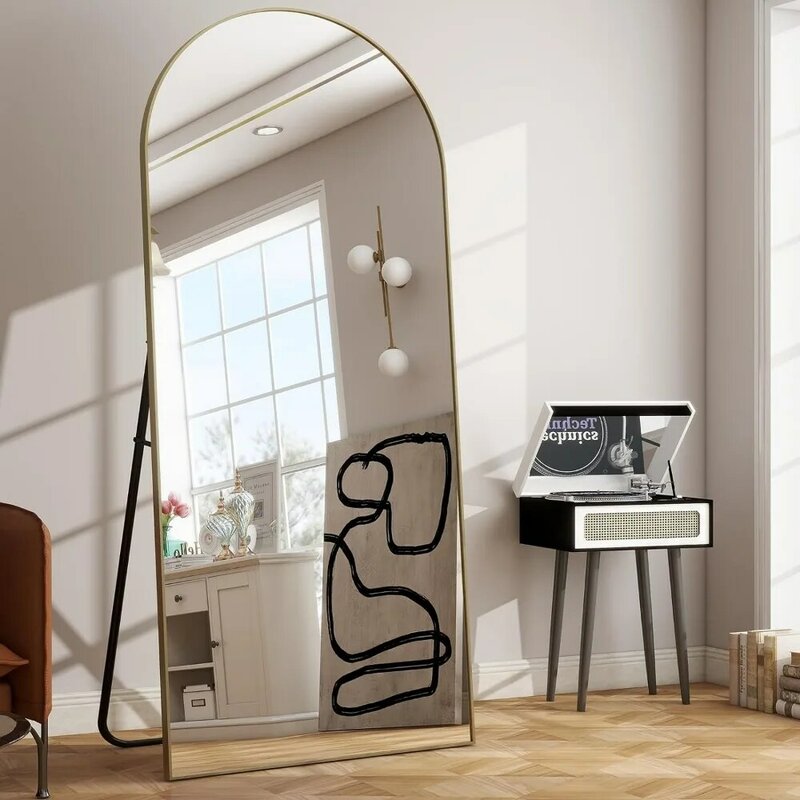 거실용 거치 거울, 알루미늄 프레임, 거실용 모던, 간단한 홈 데코, 침실, 클로크룸