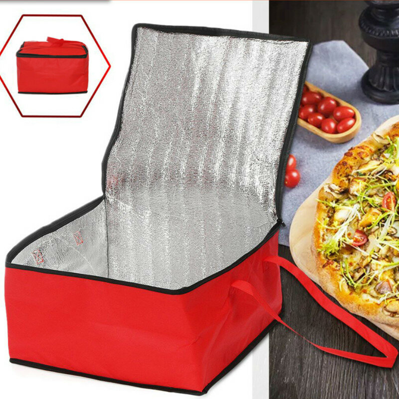Waterproof Insulated Bag Cooler Bag Insulation Folding Picnic Portable Ice Pack Food Thermal Bag Food Delivery Bag Pizza Bag