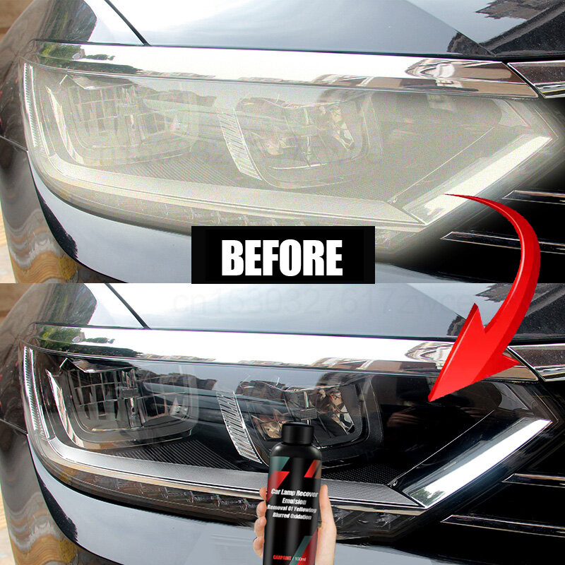ชุดซ่อมไฟหน้ารถชุดซ่อมไฟหน้าอุปกรณ์เสริมรถยนต์ชุดขัดทำความสะอาดไฟหน้าป้องกันรอยขีดข่วน