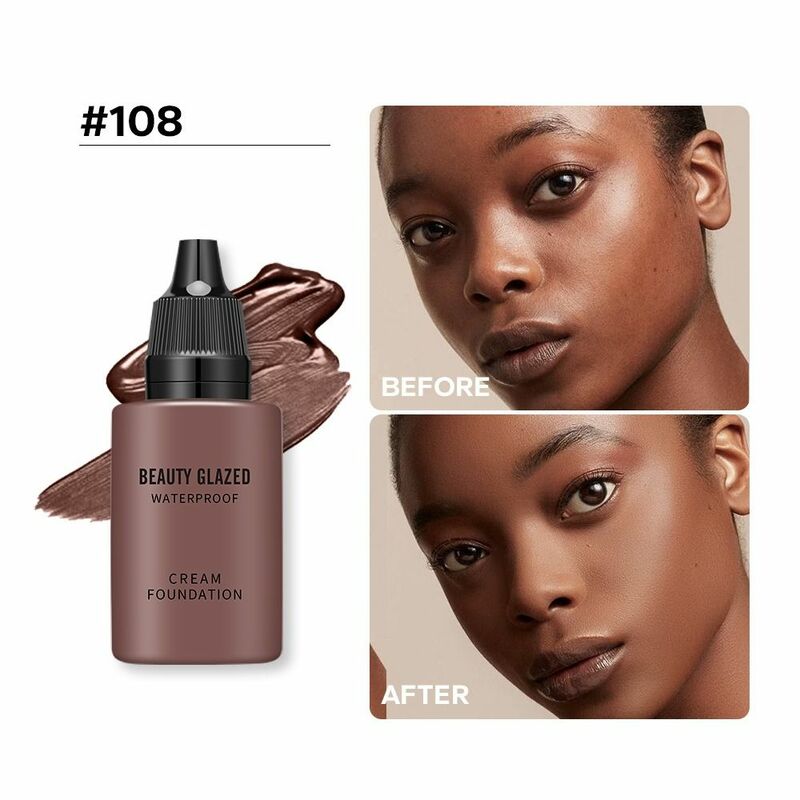 Oil Control Liquid Foundation Fashion 9 Colors Concealer Face Make Up Waterproof Full Coverage Foundation Women Beauty