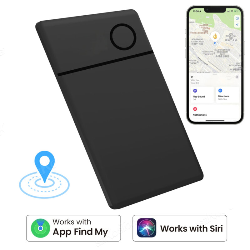 Устройство для поиска карт глобальное определение местоположения Совместимо только с iOS найдите мое приложение устройство против потери iCard Locator для ключей и кошельков