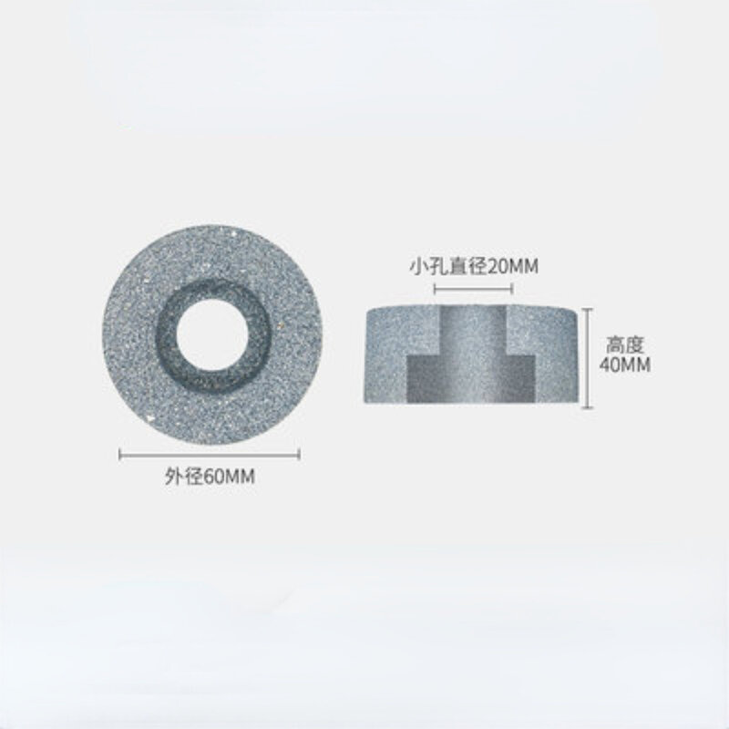 Rebolo cerâmico/cabeça de moedura da roda redonda interna/côncava unilateral/máquina ferramenta de polimento cerâmica rebolo