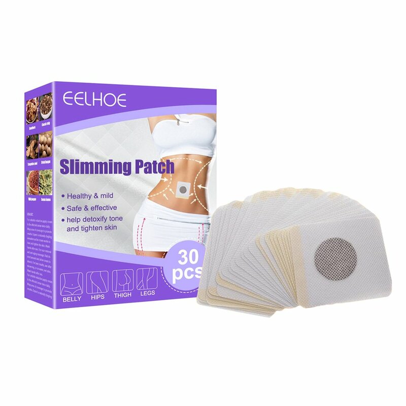 30pcs Slimming Patches Natural Weight Loss Belly Fat Burning Sticker Effective For Appetite Suppression & Metabolism Booster