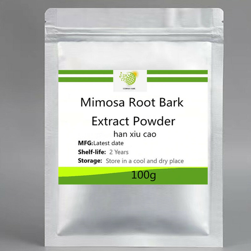 Mimosa Root Bark Extract, venda quente, frete grátis, 50g-1000g