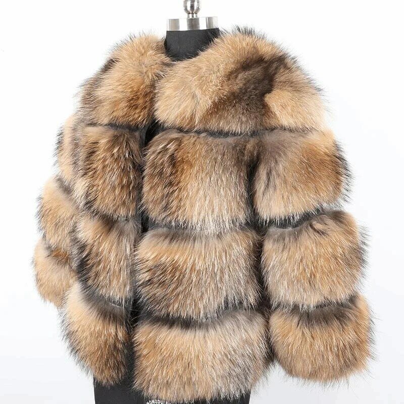 2024 mantel bulu asli gaya baru 100% jaket bulu maomaokong alami rompi bulu rubah kulit hangat musim dingin wanita gratis ongkir