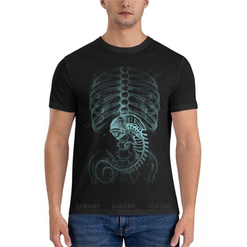 Radiografia aliena, t-shirt classica a raggi X t-shirt per uomo pack t-shirt oversize t-shirt corta da uomo maglietta da uomo 4XL 5XL
