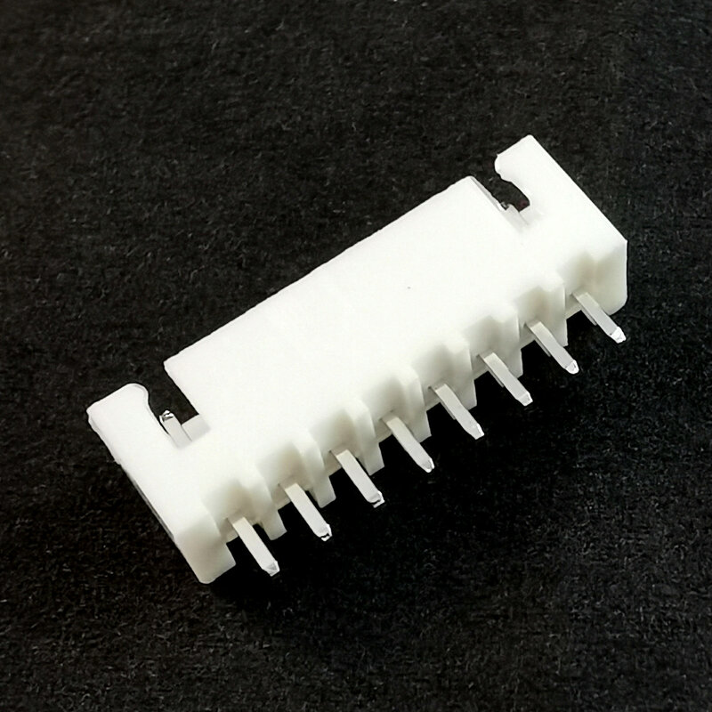 Connecteur d'en-tête XH2.54, broche droite, aiguille incurvée, 2P, 3P, 4P, 5P, 6 broches, 8P, 10P, 12P, pas de 2.54mm, XH pour PCB