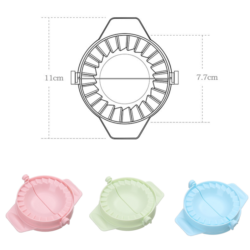 DIY Kunststoff Knödel form Teig presse Gadgets zum Kochen von Knödeln leicht Ravioli Maker Jiaozi Maker Gadget Küchen werkzeuge Set