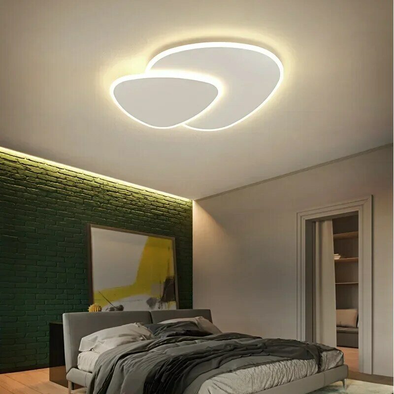 거실 다이닝 룸 침실용 모던 LED 천장 램프, 어린이 방 천장 샹들리에, 실내 홈 장식 조명 고정장치