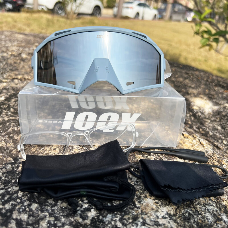 2023 IOQX Kacamata Hitam Sepeda Olahraga Luar Ruangan Terpolarisasi Kacamata Bersepeda MTB Gafas Kacamata Kacamata Peter