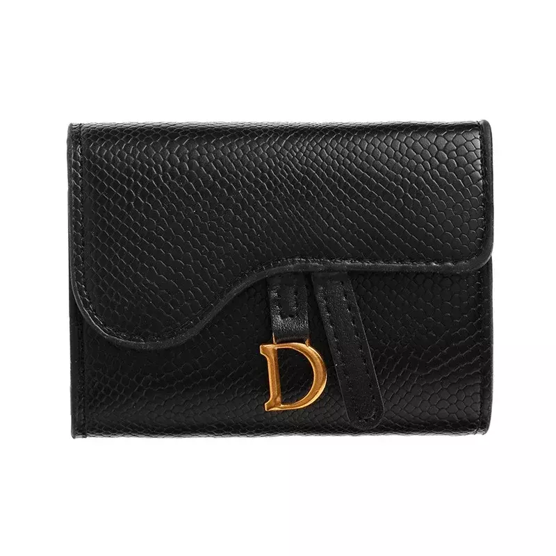 Women Short Wallet Small Fashion Luxury Brand Leather Purse Ladies Card Bag For Women Clutch Female Purse Money Clip Wallet