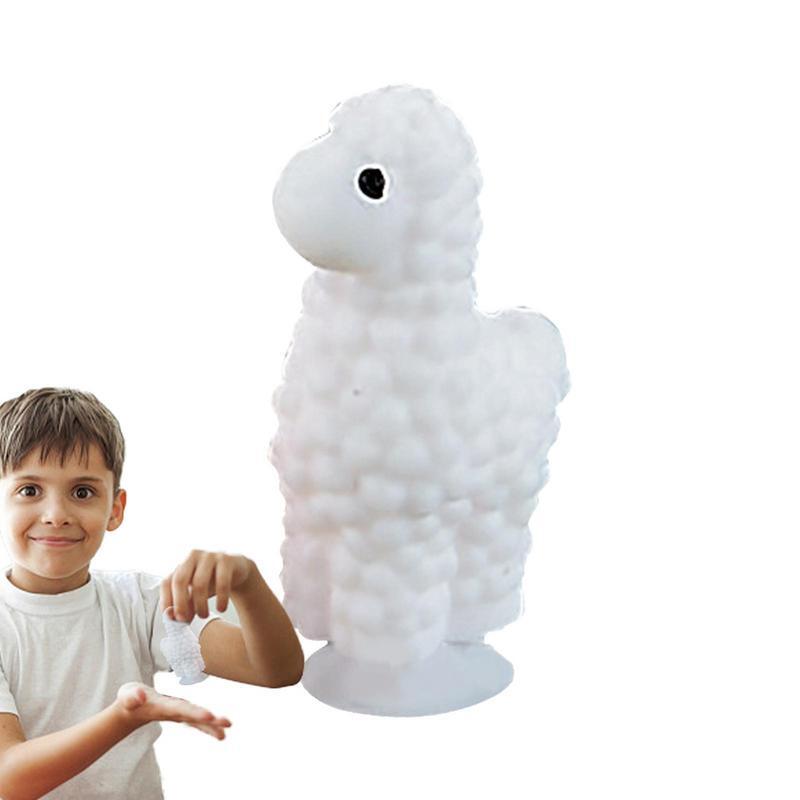 Mainan blok bangunan pengisap silikon lembut Model blok silikon DIY mainan lucu edukasi konstruksi rakitan pengisap untuk anak-anak