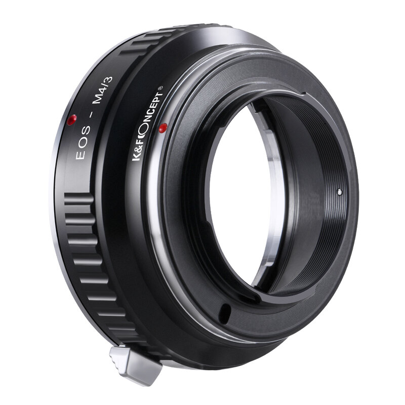 K & F CONCEPT-adaptador de montaje para objetivo EOS-M4/3, para Canon EOS EF Mount Lens a M4/3 mft Olympus PEN y para cámaras Panasonic Lumix