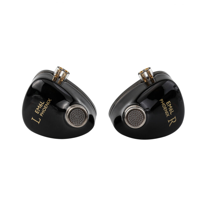 Simgot em6l 1dd 4ba Hybrid-Treiber In-Ear-Monitor Hifi iem Kopfhörer mit abnehmbarem Silber kabel für Musiker audiophil