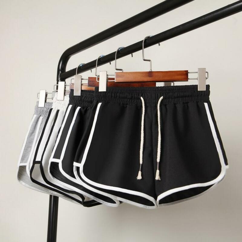 Mode Damen Shorts locker sitzen atmungsaktive All-Match lässige kurze Hose mit mittlerer Taille