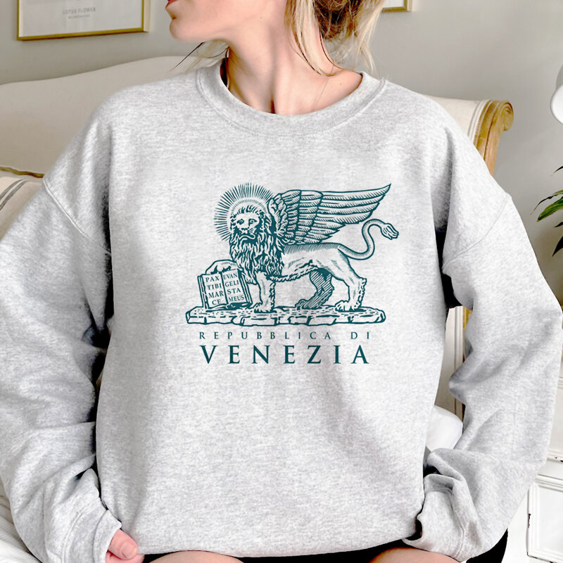 Włoskie bluzy damskie harajuku japońskie 2023 sweter zimowy kobiet estetyczne koszula z kapturem