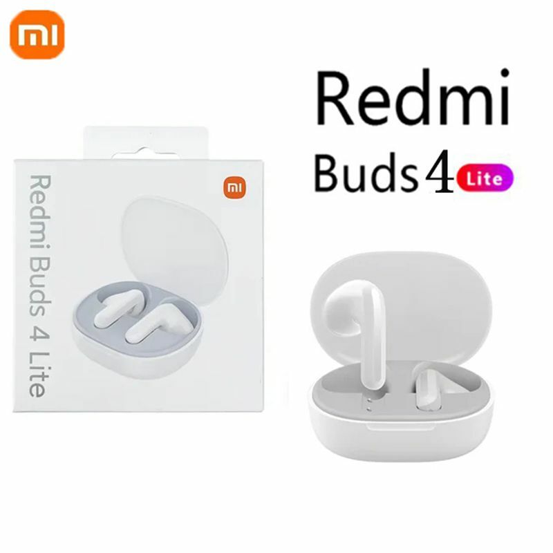 Xiaomi Redmi Buds 4 Lite Draadloze Oordopjes Ip54 Waterdichte Headset 20H Playtime Lichtgewicht Comfort Fit Hoofdtelefoon