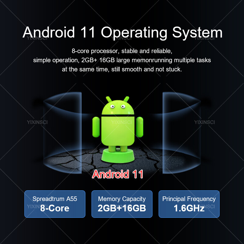 Terminal PDA portátil con Android 11, WIFI, 4G, NFC, Bluetooth, 2 + 16GB, impresora POS táctil móvil de 58mm, compatible con Google Play, novedad